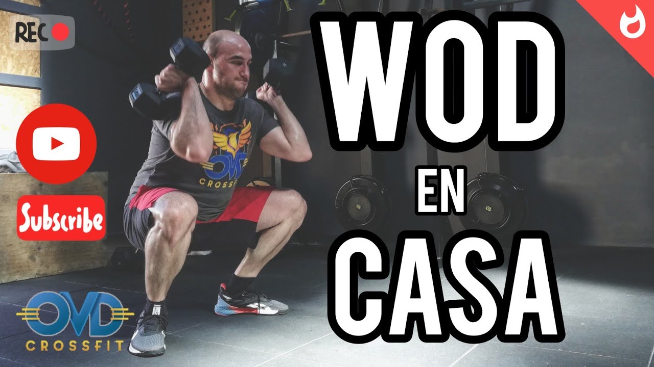 ENTRENAMIENTO de CROSSFIT en CASA || WOD en CASA sin material [19 de mayo de 2020]