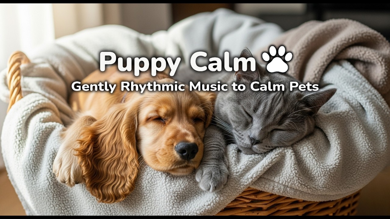 포근한 분위기로 편히 쉬게 돕는 음악 Cozy Calming Music for Pets | Puppy Calm