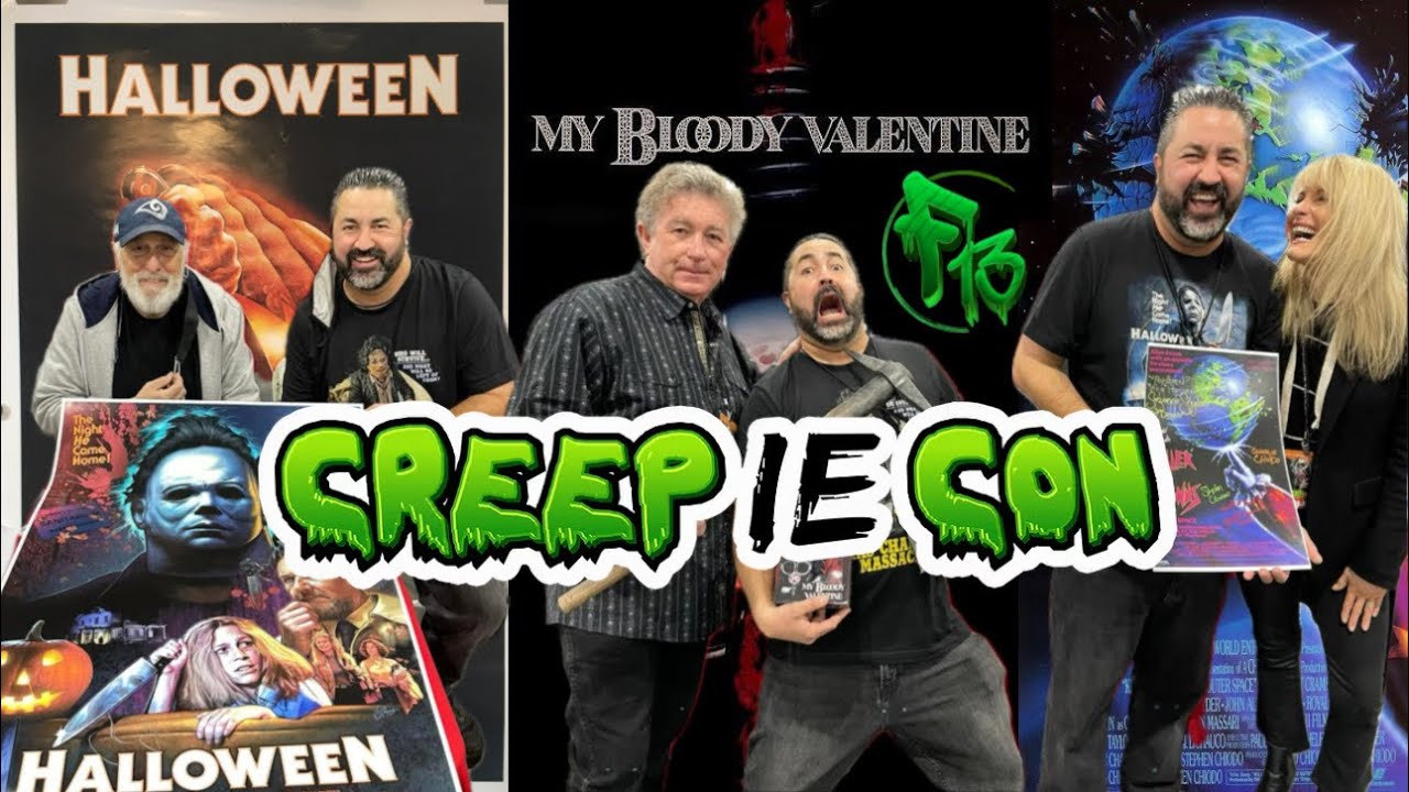 CreepIECon 2022!! #autographs #keithdavid #horror #celebrities #vendors #ink #creepiecon