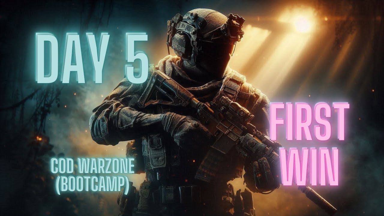 Call of Duty Warzone Day 5. FIRST SOLO WIN
