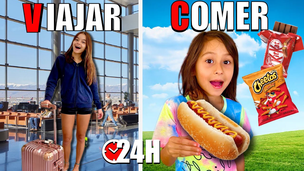 24 Horas Fazendo Tudo Com a Primeira Letra do Meu Nome!