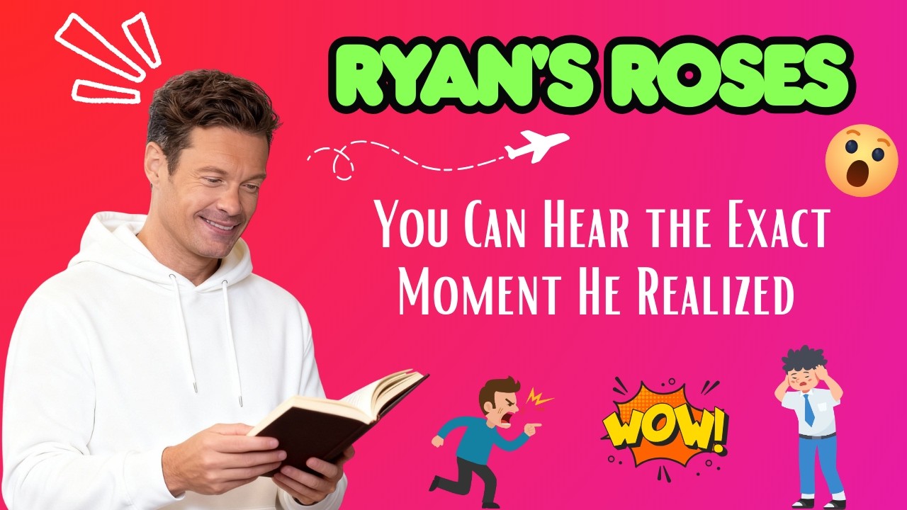 You Can Hear the Exact Moment He Realized | Ryan Seacrest