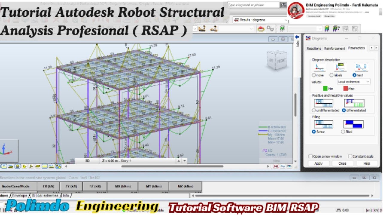 Tutorial Robot Structural Analysis Profesional Part - 1
