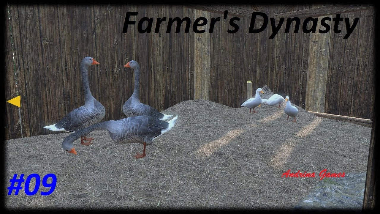 Farmer's Dynasty #09 Tauben ,Enten und Gänse [Deutsch german Gamplay]