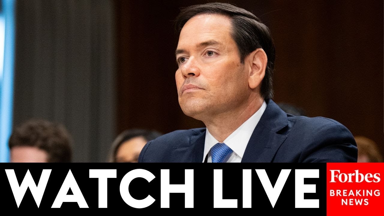 WATCH LIVE: Secretary Of State Marco Rubio Testifies Before Senate Appropriations Committee