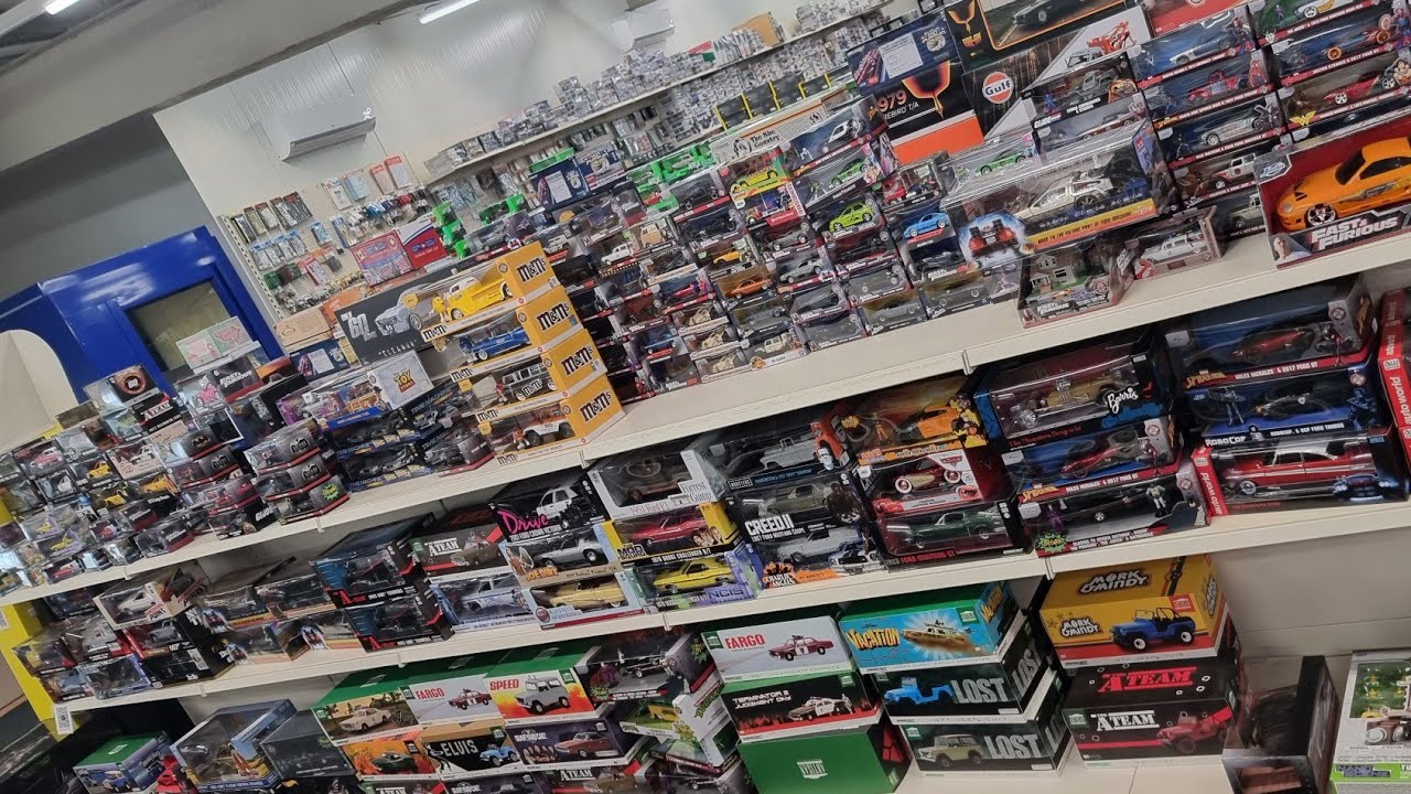 Diecast Hunting in Europe! Biggest diecast car store in the world, the Movie section. Tom's