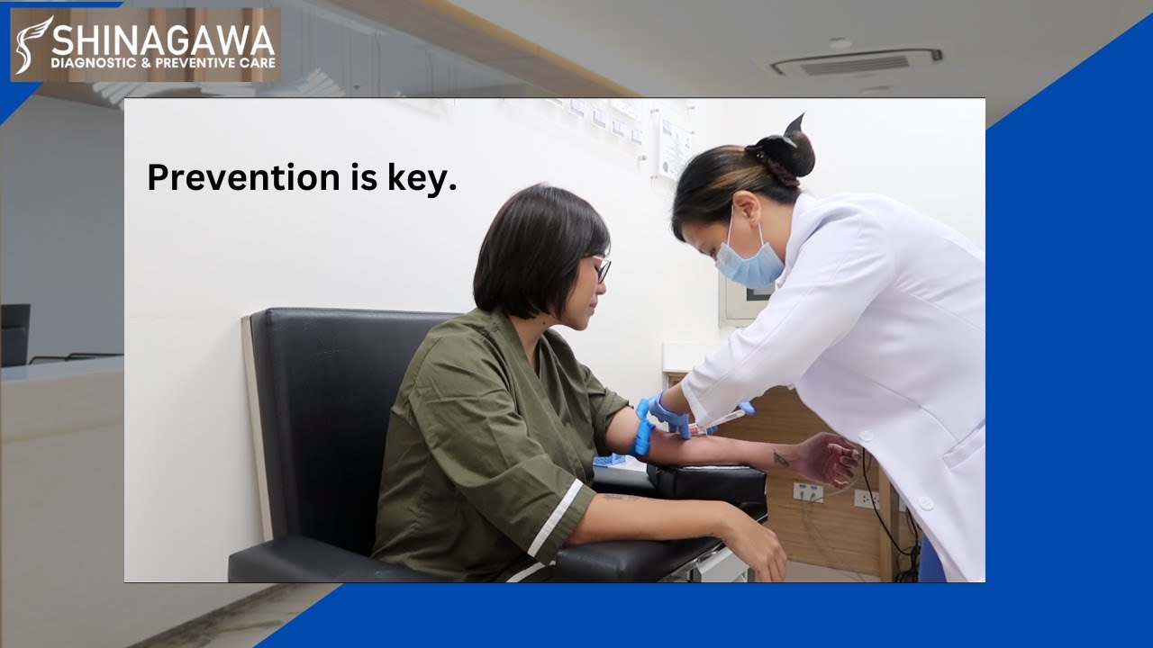 I had myself checked... | Shinagawa Diagnostic and Preventive Care
