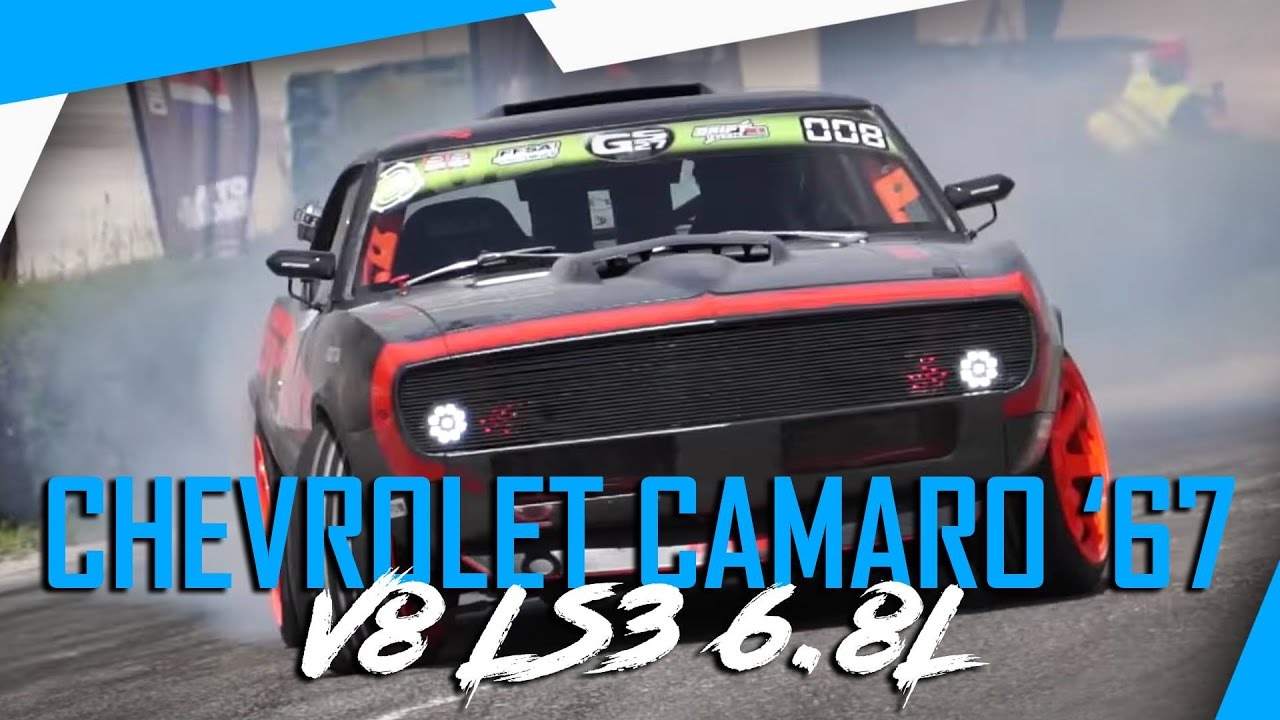 Chevrolet Camaro '67 Drift - Powered by V8 LS3 6.8L - 550 HP