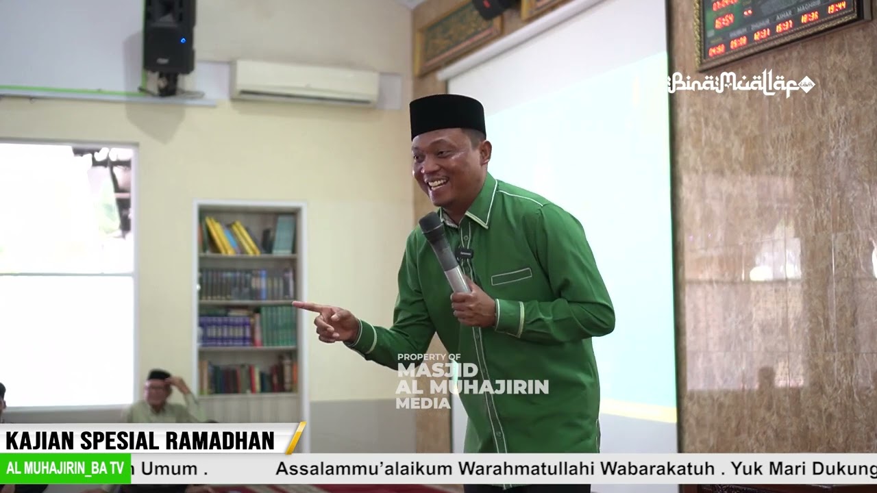 KAJIAN MUALLAF AKBAR Bersama Ustadz Hasbi Almawardi Lubis, S.Pd