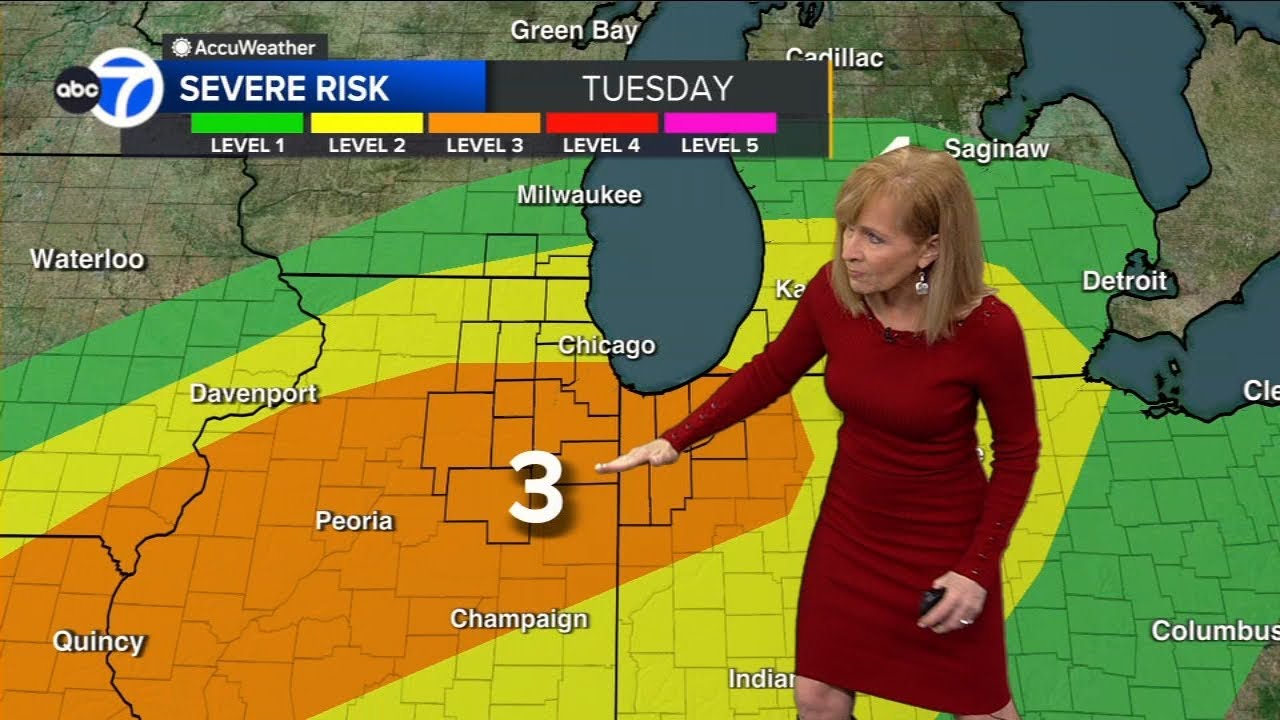 ABC7 AccuWeather Forecast Chicago: Monday, March 9, 2026