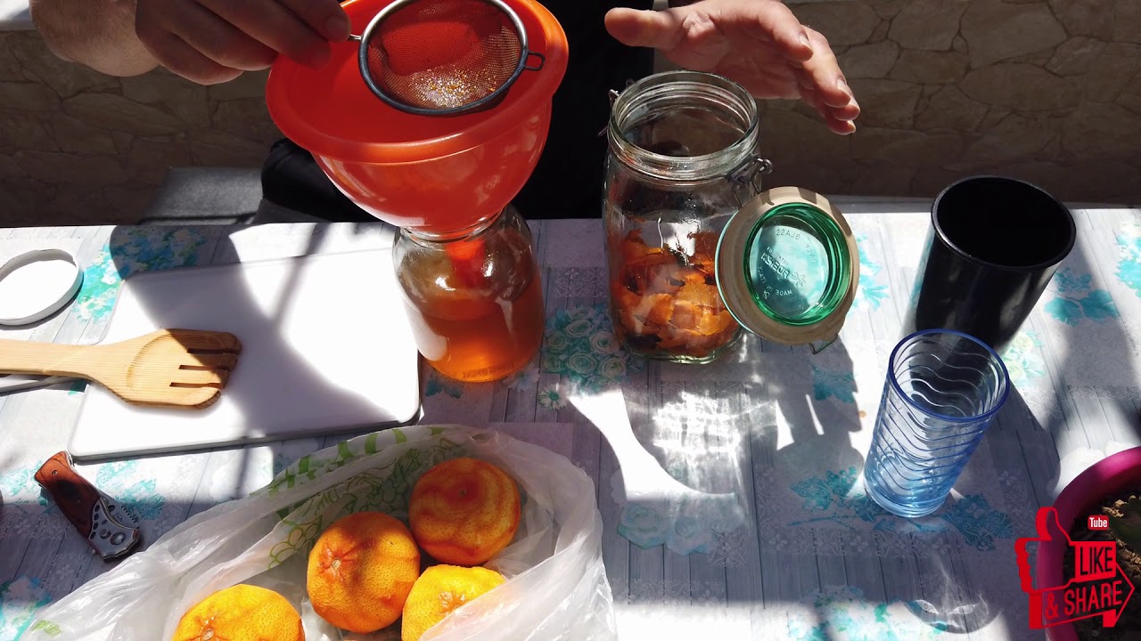 Σπιτικό Λικέρ μανταρινιού - Mandarin liqueur#1 Mister John