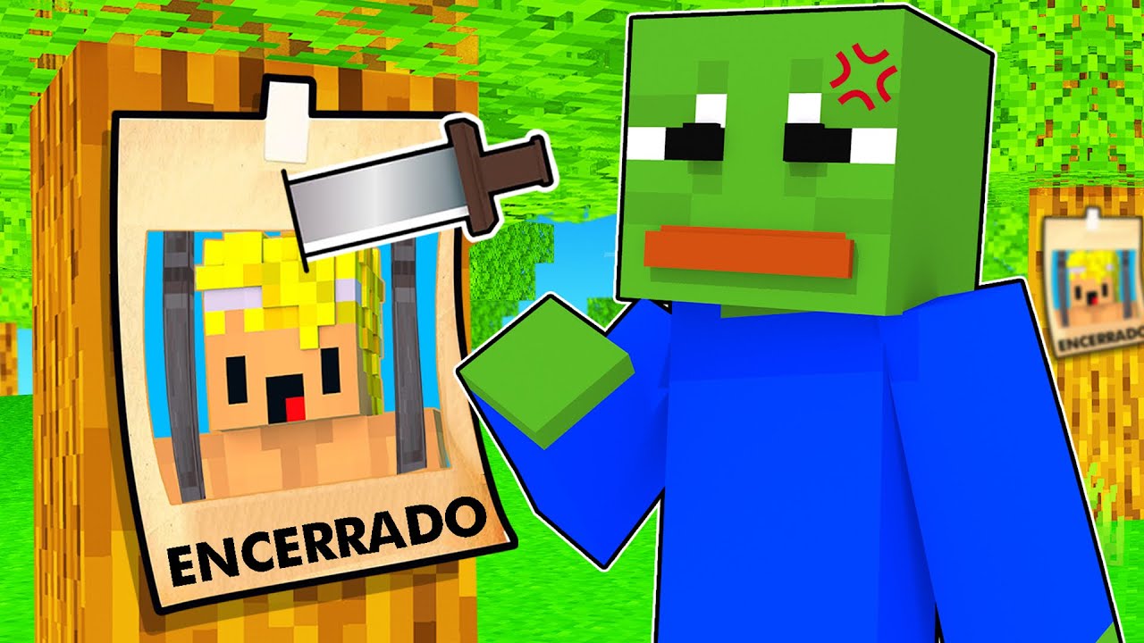 Mi Amigo me Encerró en una Prisión en Minecraft