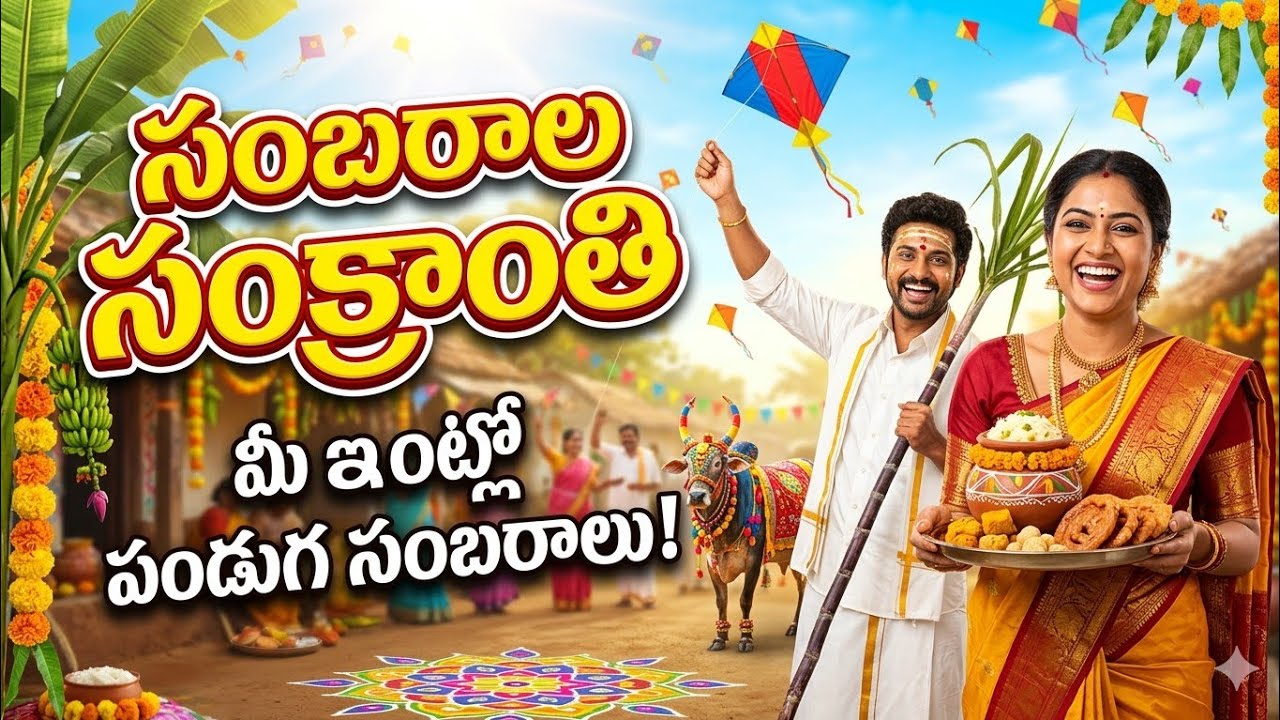పక్కా పల్లెటూరి మాస్ సాంగ్ - "సంబరాల సంక్రాంతి" | Special Sankranthi Song Out Now