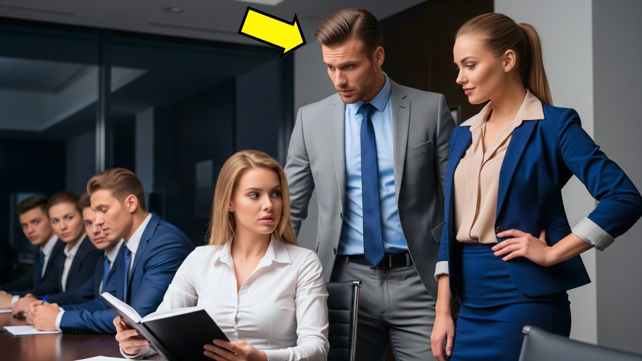 Una secretaria tímida leyó los labios en silencio — Sin saber que el CEO la estaba observando