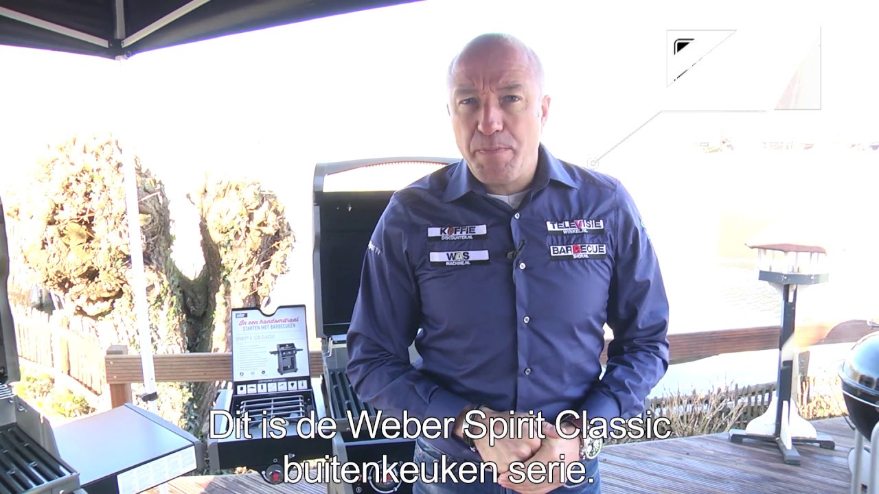 Weber spirit classic E320 - uitleg video, productvideo, review Barbecueshop en Tom Coronel 2015