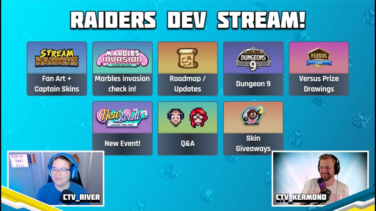 Stream Raiders | Dev Stream Recap! (From 7/15/22)