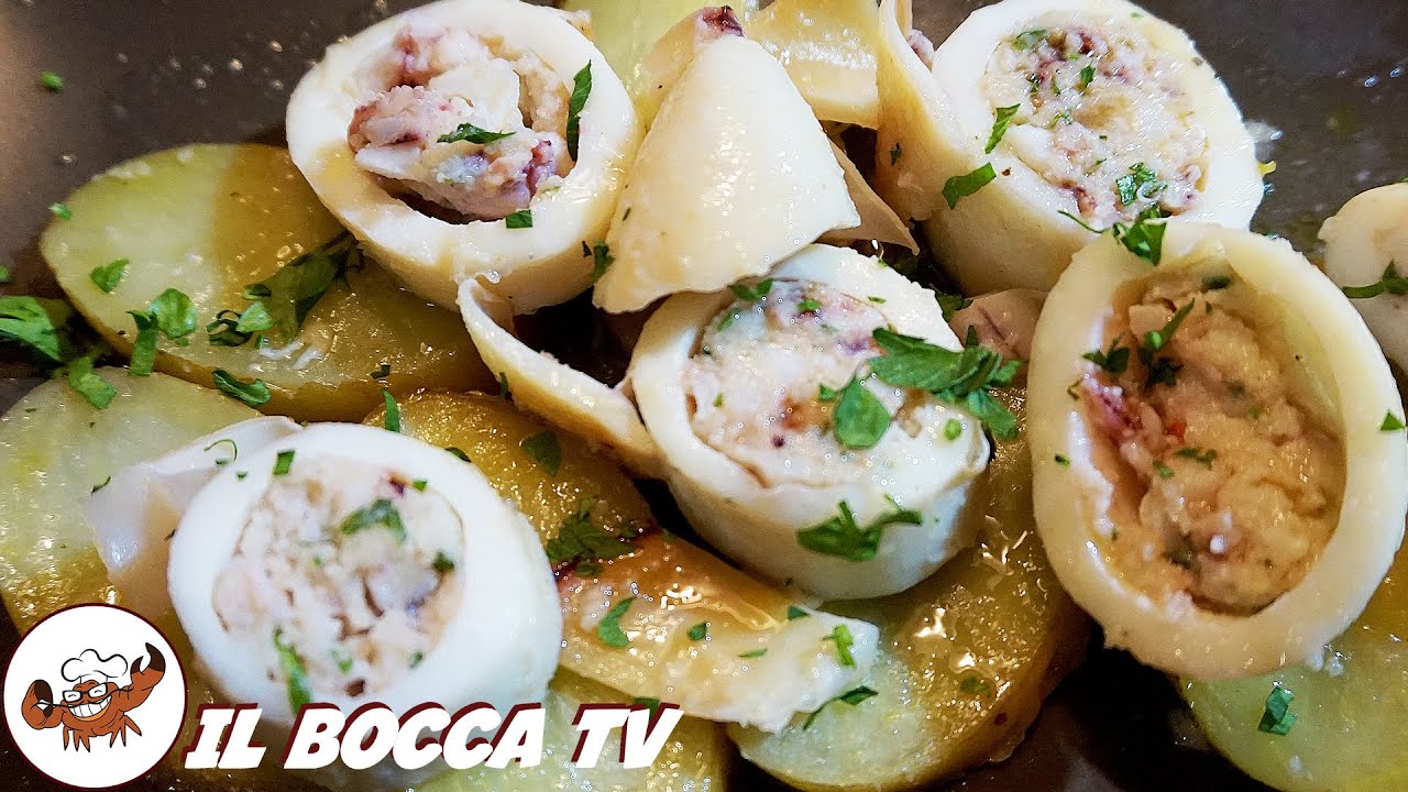 319 - Calamari ripieni alla tremitese...se un li mangi sei scortese (secondo a base di pesce facile)