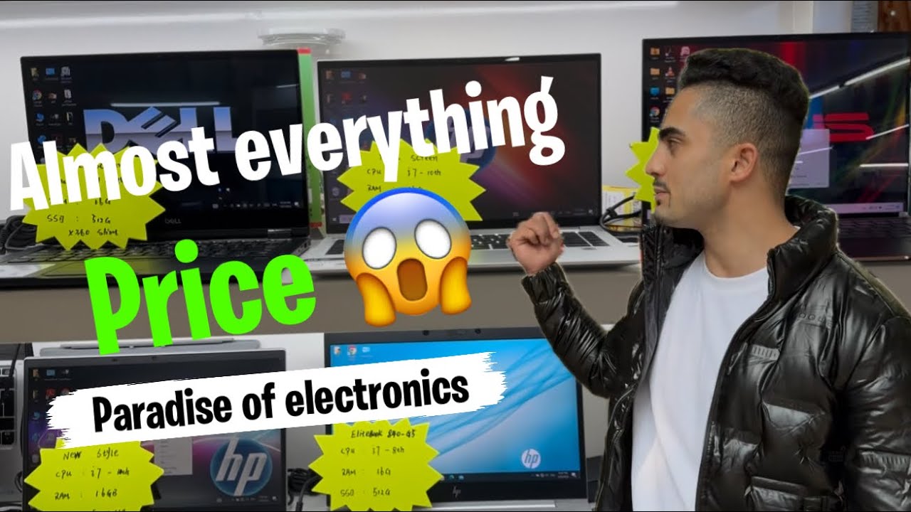 CHINA'S 🇨🇳BIGGEST ELECTRONIC WHOLESALE MARKET GUANGZHOU PHONES LAPTOPS SPEAKERS TV ALL PART 2