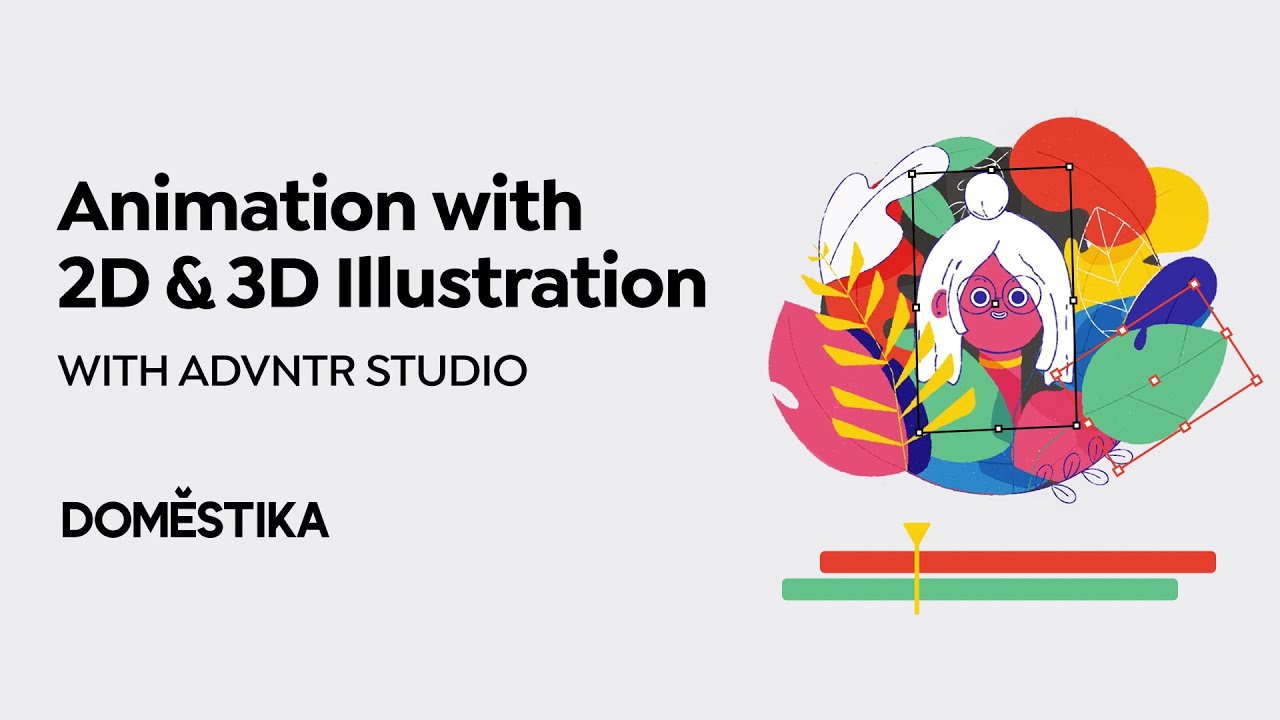 CURSO ONLINE Animaci&oacute;n din&aacute;mica con ilustraciones 2D y 3D de ADVNTR Studio