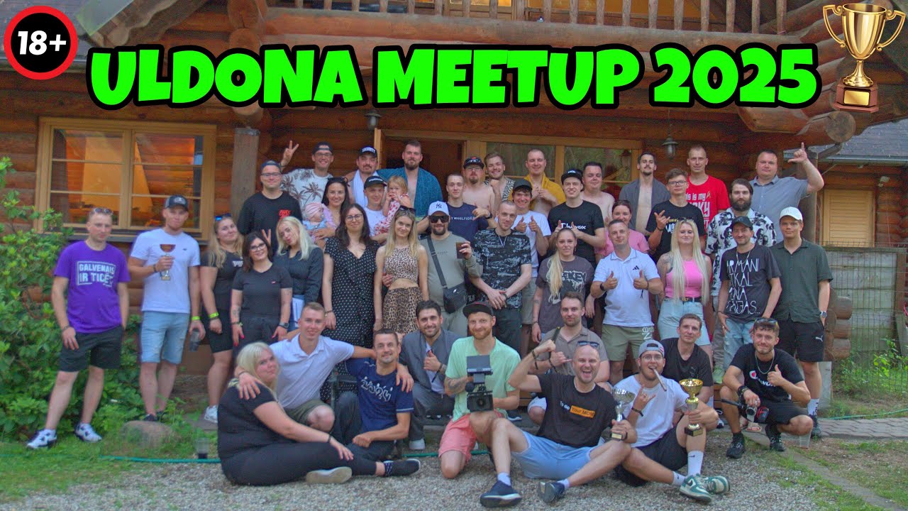 MANS CETURTAIS MEETUP (sulīgs!) | Uldons TV 2025