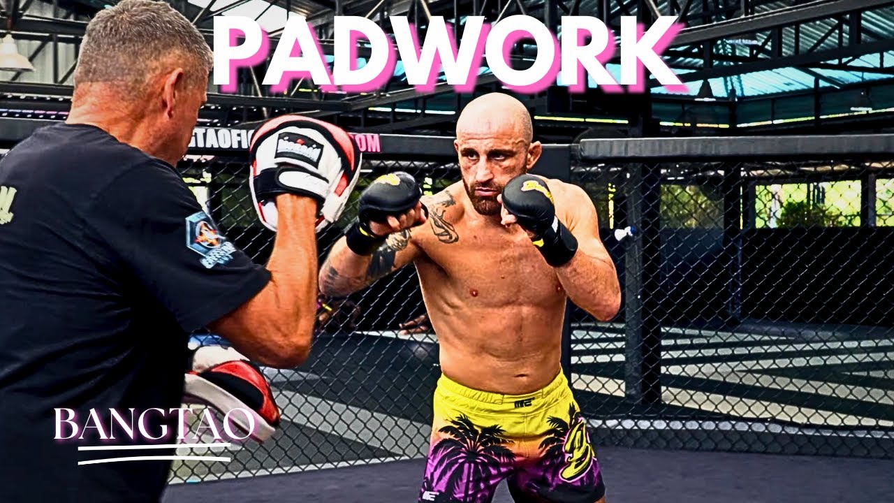 Volkanovski Padwork Session | Joe Lopez | Aljamain Sterling | Bangtao MMA Phuket Thailand