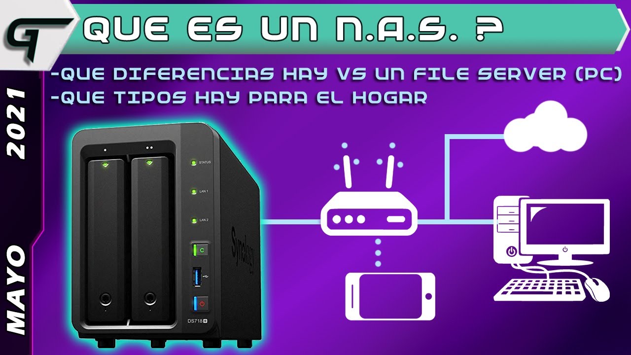 QUE ES UN NAS?? DIFERENCIAS VS PC Y TIPOS
