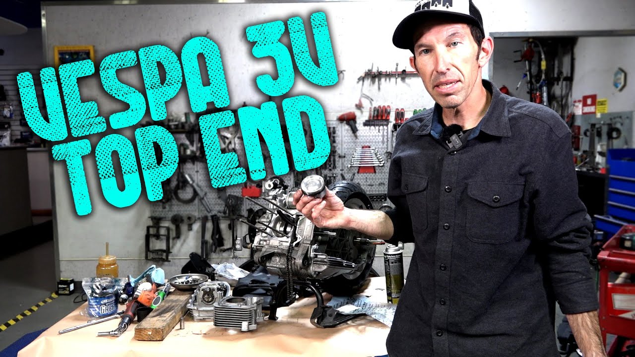 Installing the Top End on a Vespa 3V Motor - Sprint/Primavera 150