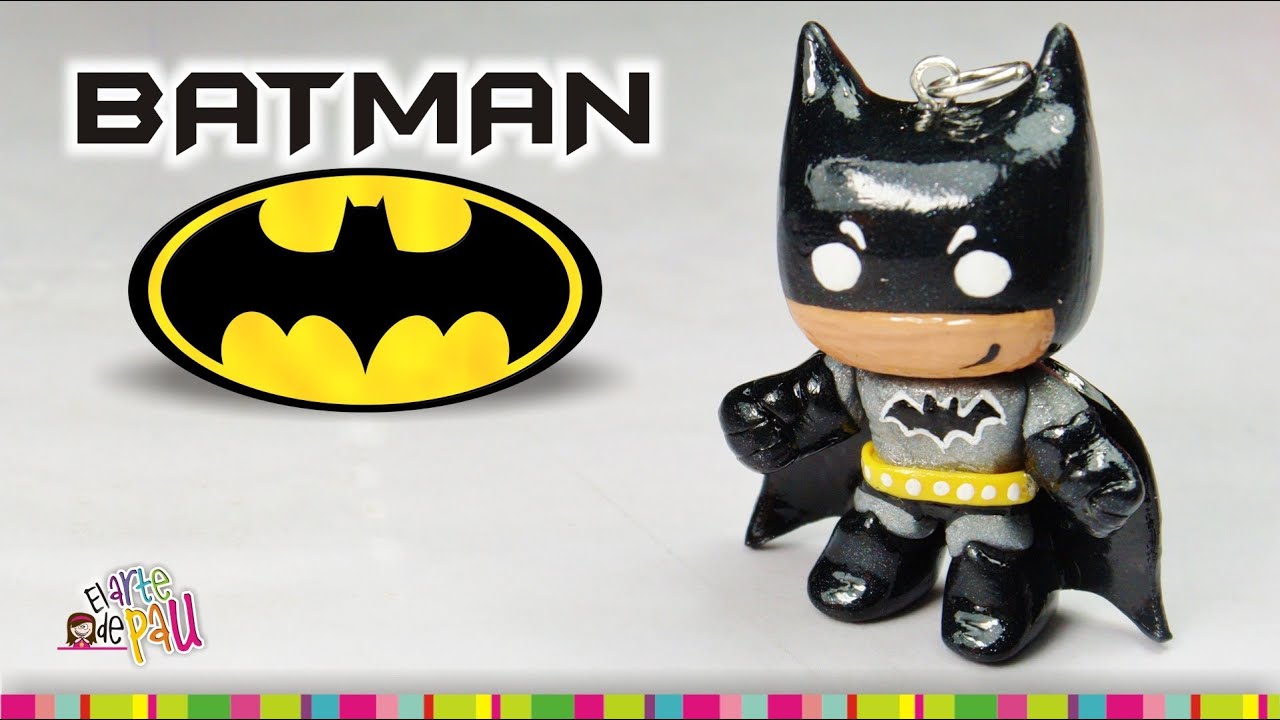 Batman polymer clay tutorial / Batman de arcilla polimérica