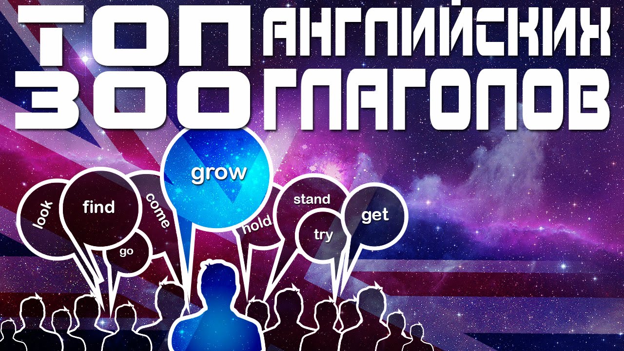 Учим английские глаголы - 300. Правильные и неправильные глаголы. Уроки английского языка