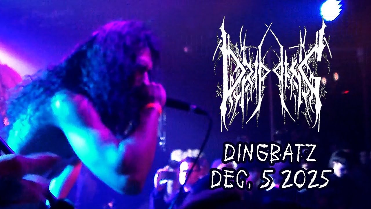 Dripping - Live @ Dingbatz (Clifton NJ) ft. Scasm, Waking the Cadaver & Hosticide [FULL SET] 12/5/25