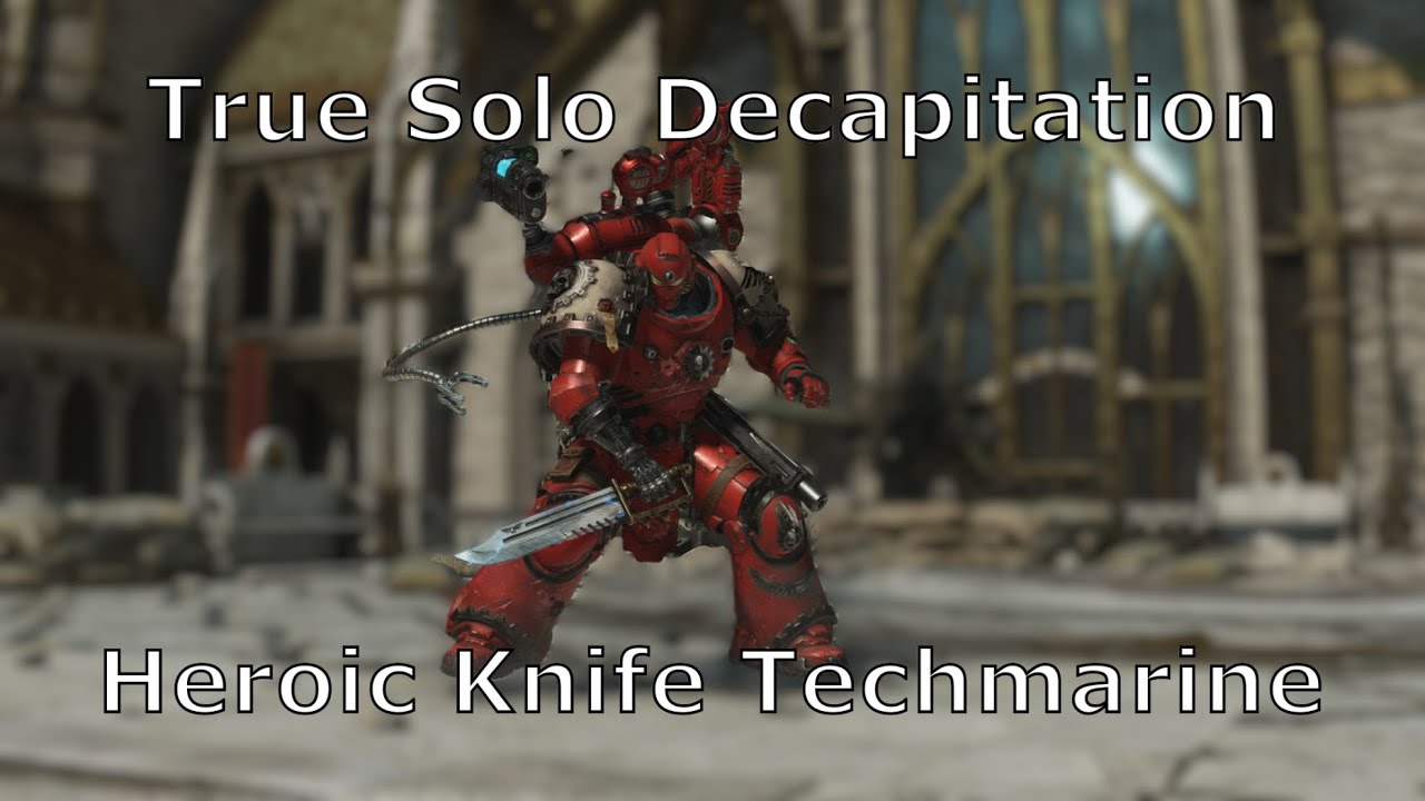 Space Marine 2: Techmarine Duels the Hive Tyrant With New Heroic Knife - True Solo Absolute