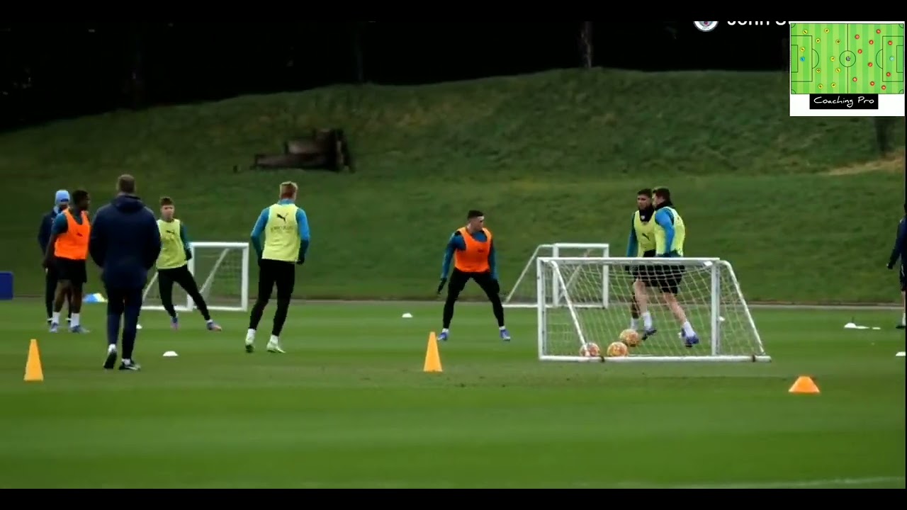 Pep Guardiola - 5v5 counter - Press game
