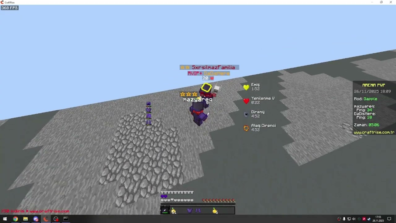 Craftrise Sekmeme Hit Critick Bat Regedit!