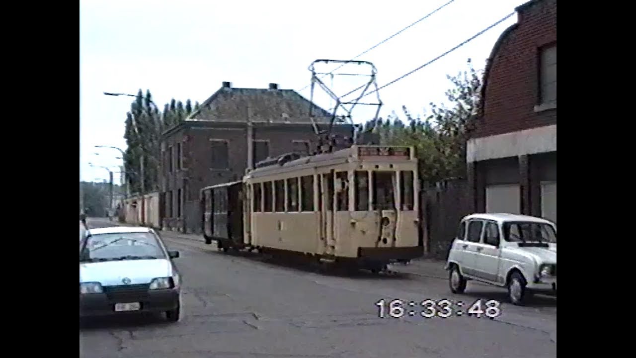 Nouvelle édition/Neu bearbeitet: Führerstandsmitfahrt TEC Linie 90 La Louviere Anderlues 18.09.1992