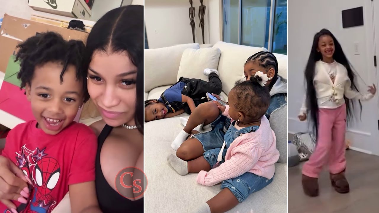 Cardi B Express Her Biggest Fear as a Mother to Her Kids Kulture, Wave & Baby Blossom