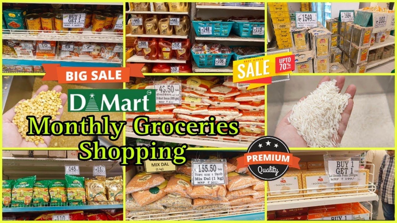 D'mart Sale on Groceries & Daily Essentials | Buy 1 Get 1 Free Offer | Huge Discount in D'mart