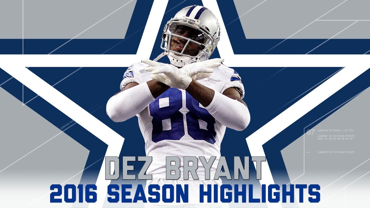 Dez Bryant's Best Highlights from the 2016 Season | NFL