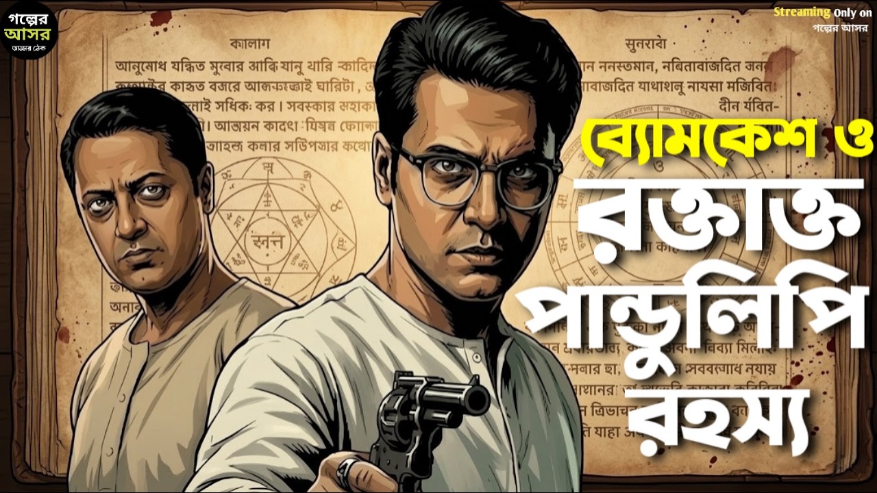 সত্যান্বেষী ব্যোমকেশ বক্সী । রক্তাক্ত পান্ডুলিপি রহস্য । Byomkesh Bakshi । Goyenda Golpo। Suspense‌