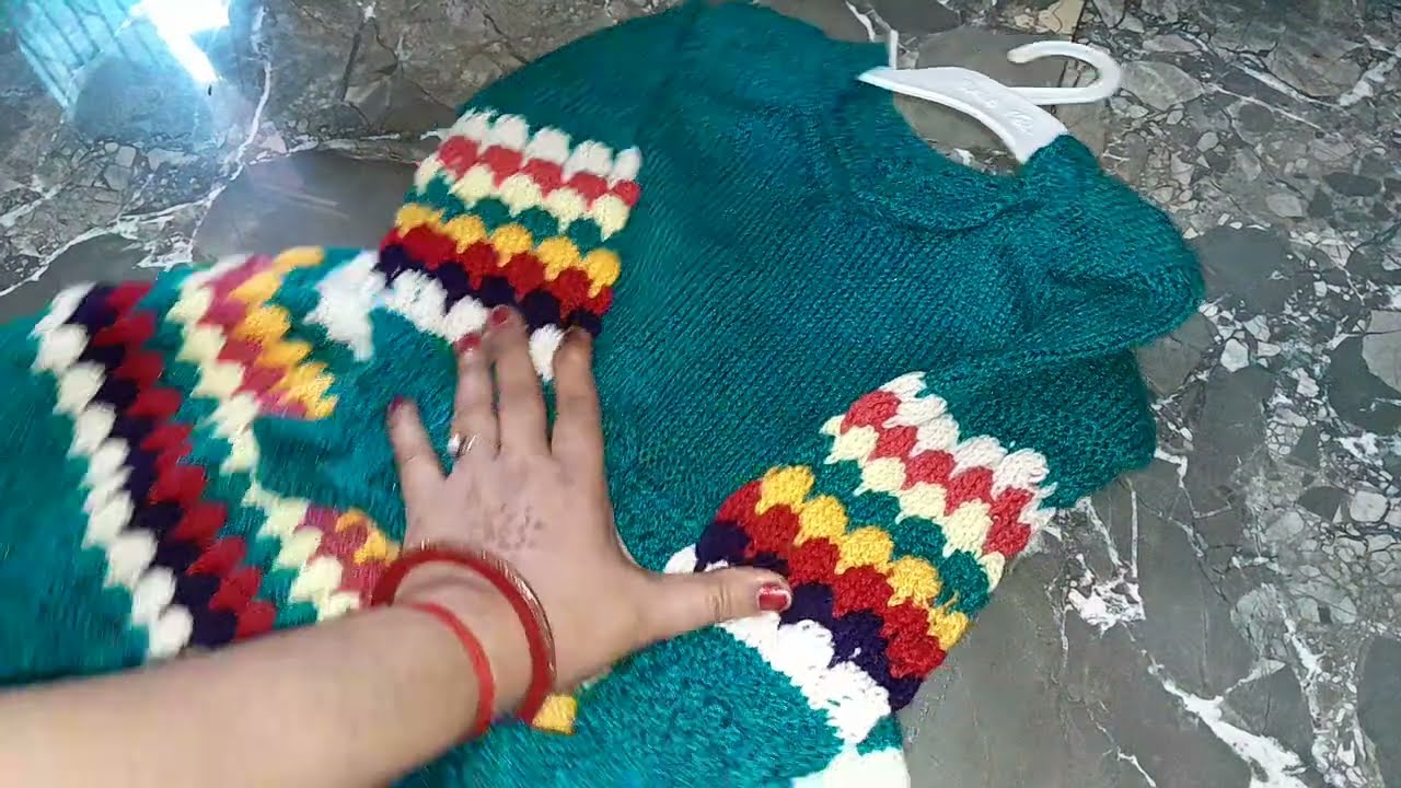 Handmade baby frock##