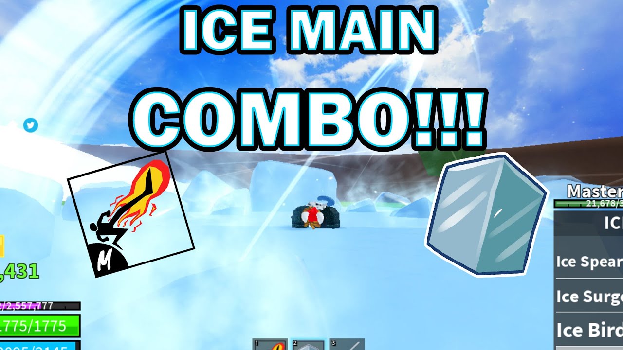 Ice Main Combo Blox Fruits (1st Sea Only)