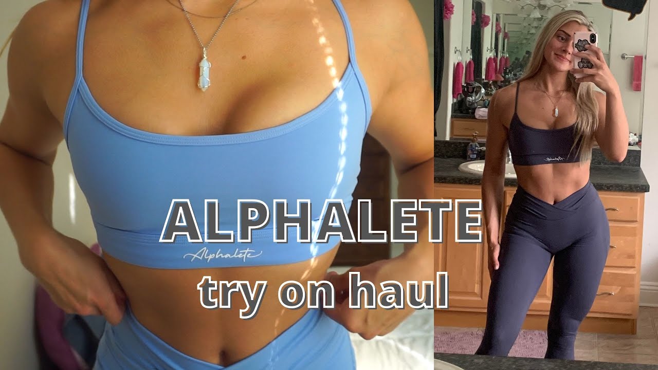 ALPHALETE TRY ON HAUL | Коллекция Surface