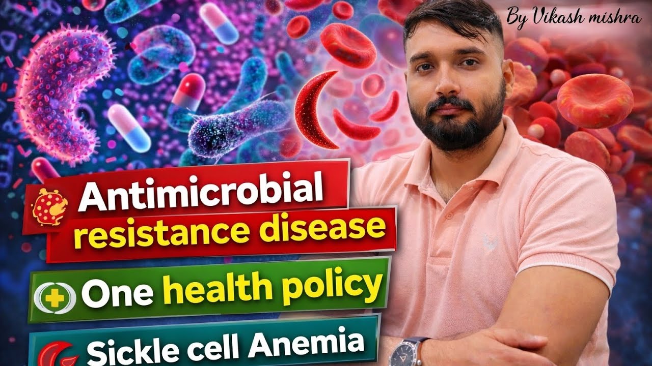 One health policy,  AMR, sickle cell anemia [ science and technology] November 2025