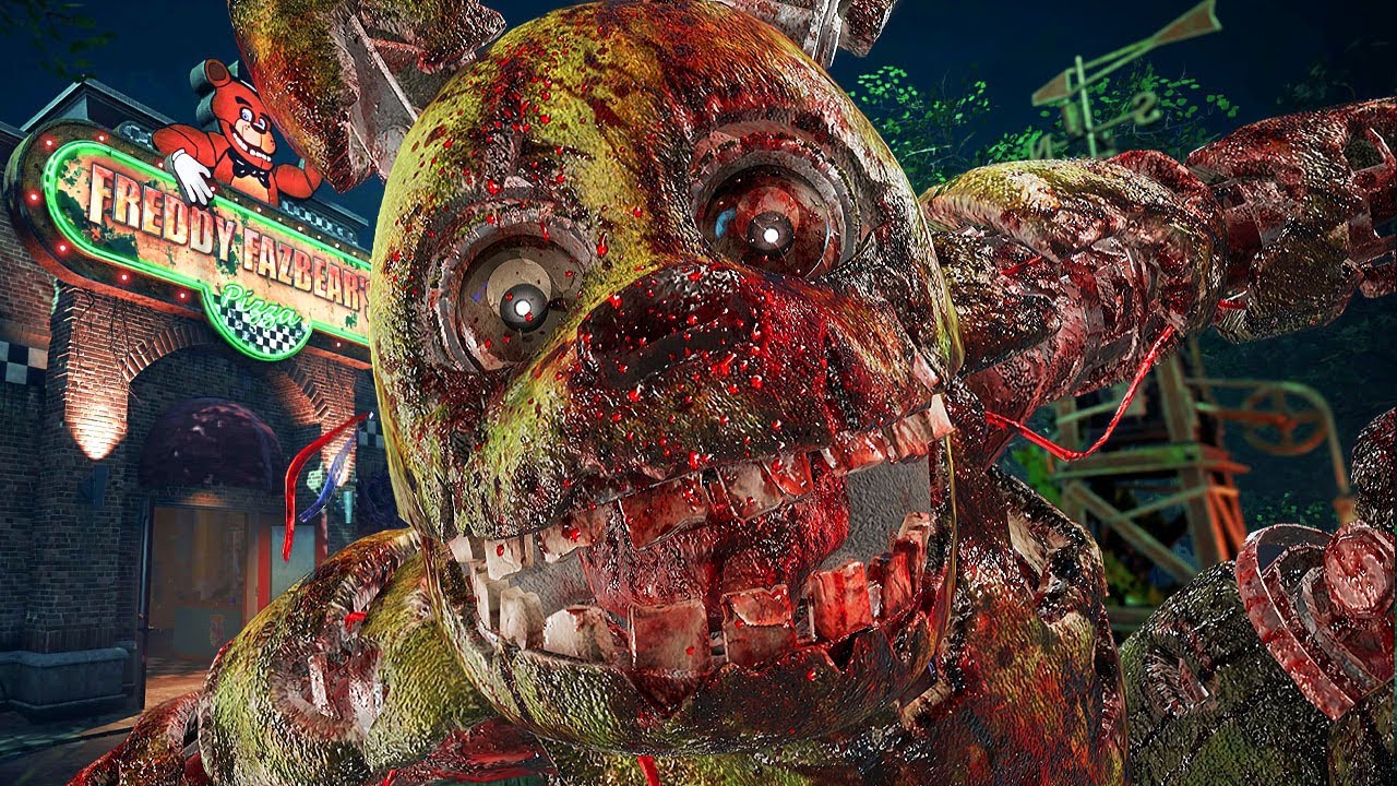 FNAF X DEAD BY DAYLIGHT is HERE & SPRINGTRAP IS HUNTING ME.