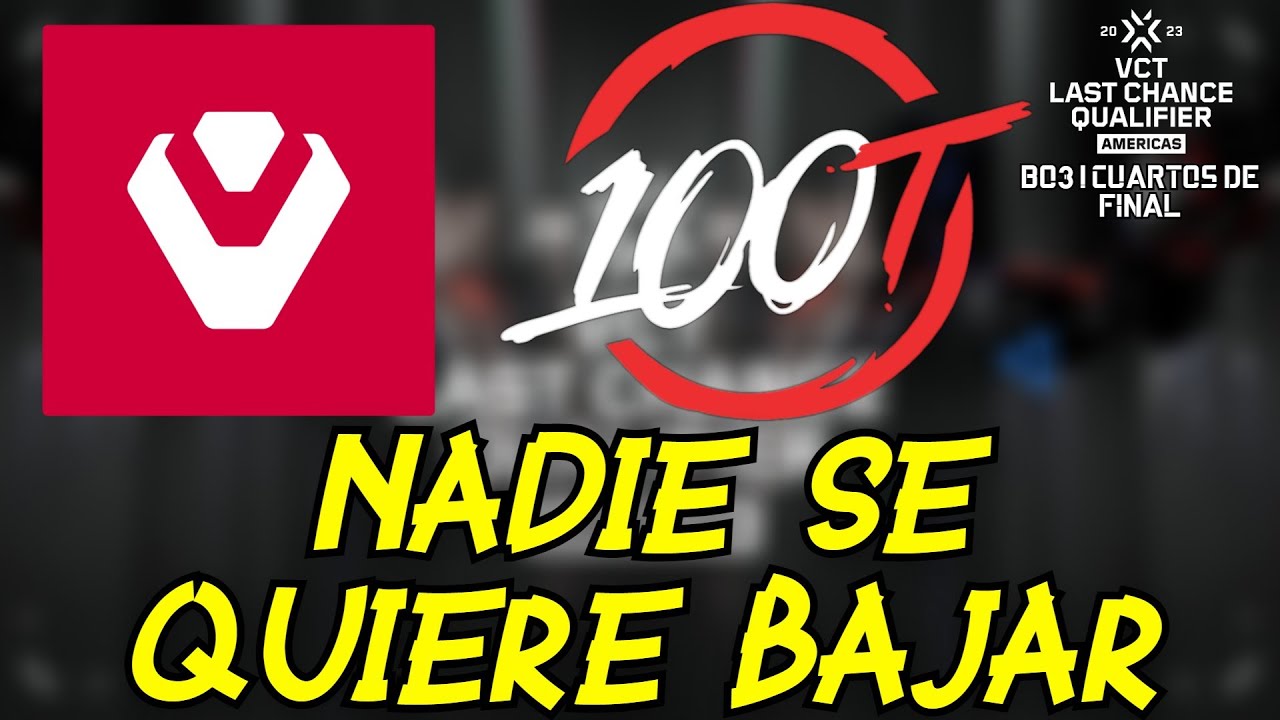 DUELO ELIMINATORIO ENTRE NORTEAMÉRICA | SENTINELS vs 100 THIEVES | #VALORANTLCQ #VCTAmericas 2023