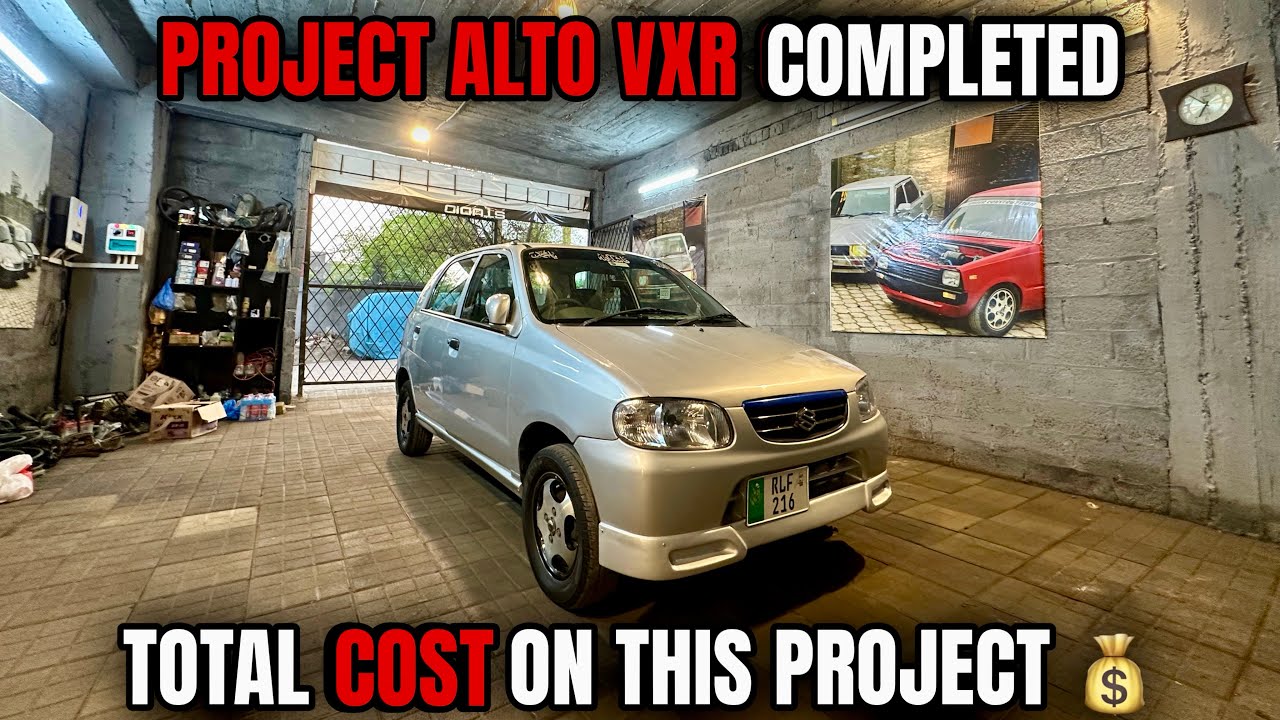 TOTAL COST 💰 | PROJECT MANUAL 660cc ALTO VXR 🥵 | Alto vxr Fully Restorated ✅