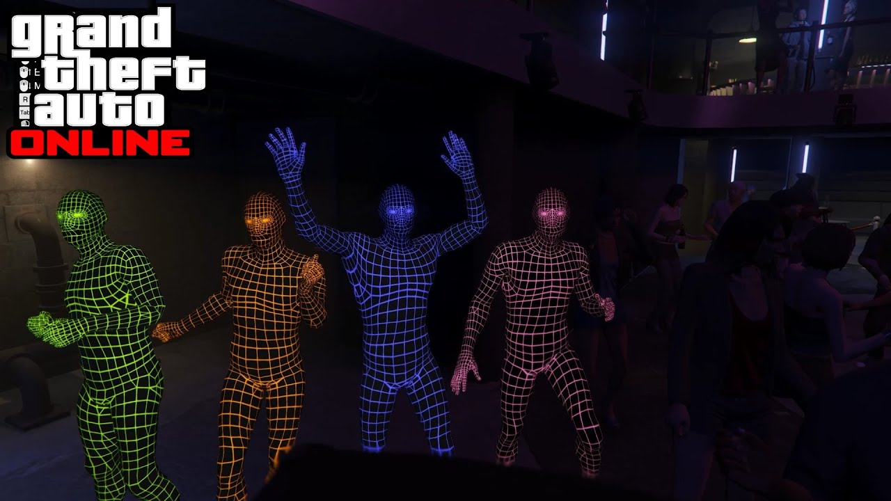 GTA Online: Having some fun time at the Music Locker with the crew!