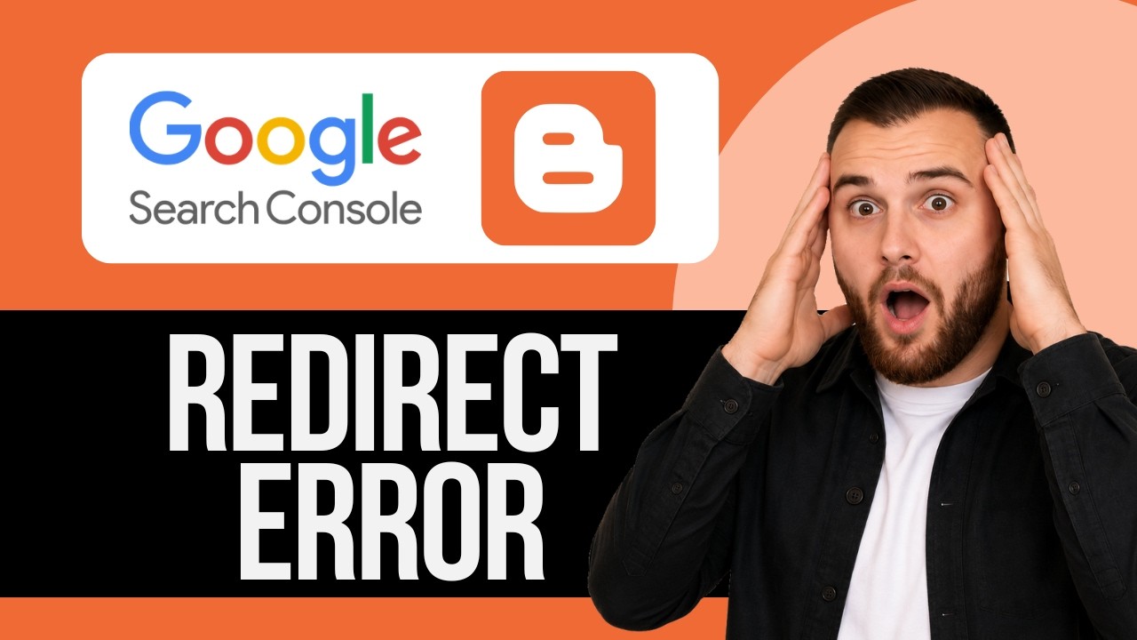 How To Fix Redirect Error In Google Search Console For Blogger (2026 Full Guide)
