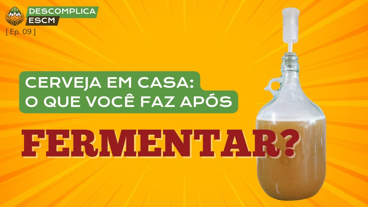 Cerveja em Casa: o que fazer depois da fermentação? | Descomplica ESCM [Ep. 09]