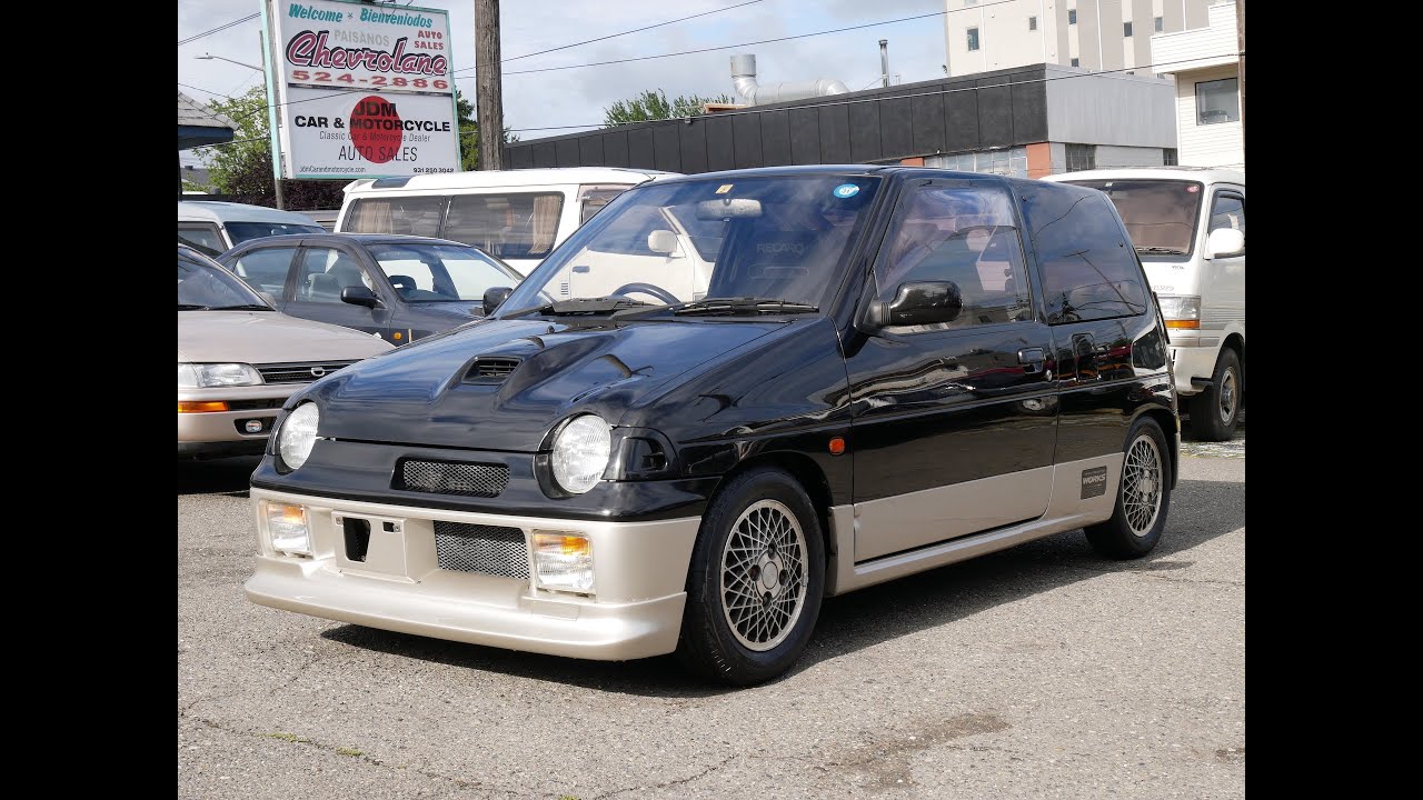 1993 Suzuki Alto Works RS-R 4WD turbo MT5 , Walk-around (English)