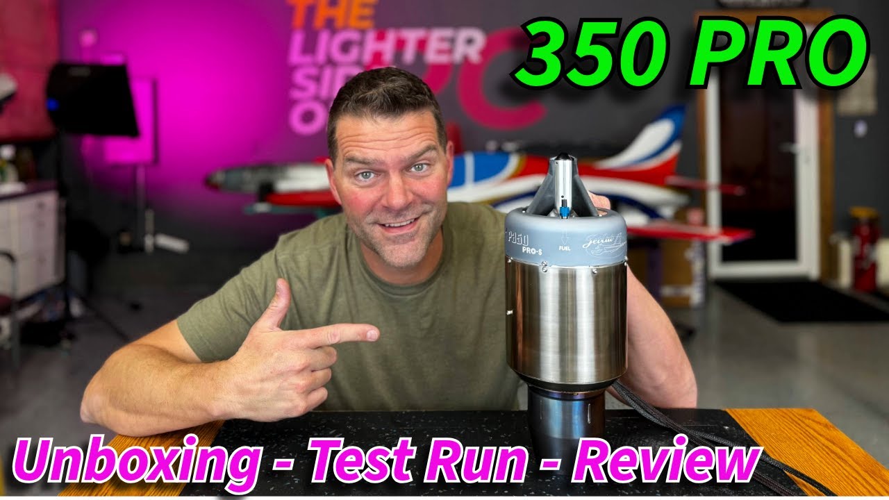 Unleashing the JetCat 350 Pro Turbine: Raw Power Revealed